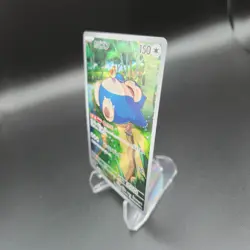 Snorlax 181/165 Pokemon Card (Japanese) AR sv2a - NM - Image 2