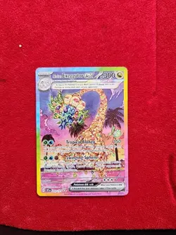 2024 Pokemon Surging Sparks #242 Alolan Exeggutor EX Special Illustration Rare - Image 1