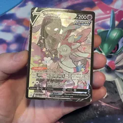Pokemon TCG Sylveon V # TG14/TG30 Full Art Ultra Rare SWSH Brilliant Stars NM - Image 3