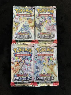 Lot Of 36 Prismatic Evolutions Booster Loose Packs Pokemon (same as Booster Box) - Image 4