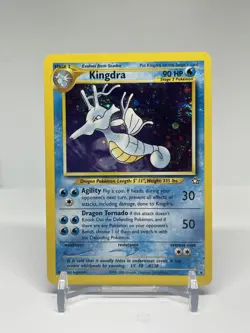 Kingdra 8/111 Holo Rare Pokemon TCG: Neo Genesis Unlimited Holo SWIRL - NM - Image 1