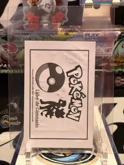 Green Holo Hit - Blaine - 2022 Pokemon Indigo League Sticker Set (Peru) CO - Image 2