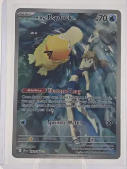 Pokemon 2025 Misty's Psyduck 193/182 Destined Rivals - DRI EN Illustration Rare - Image 1