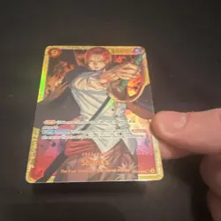 One Piece Shanks Foil Character Card 10000 Power 9 Cost English Standard - Image 1