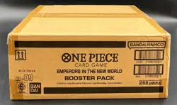 One Piece OP-09 Emperors In The New World English 12 Booster Box Case Sealed - Image 1