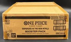 One Piece OP-09 Emperors In The New World English 12 Booster Box Case Sealed - Image 4