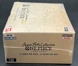 ONE PIECE TCG ANIME 25TH COLLECTION EB-02 EXTRA BOOSTER FACTORY SEALED BOX - Image 5