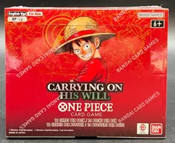 One Piece OP-13 TCG Carrying On His Will Booster Box English SEALED - Image 1