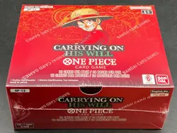 One Piece OP-13 TCG Carrying On His Will Booster Box English SEALED - Image 2