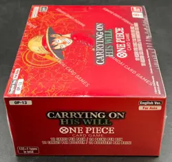 One Piece OP-13 TCG Carrying On His Will Booster Box English SEALED - Image 4