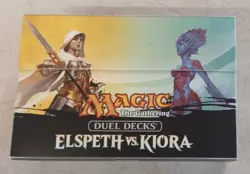 Ultra Pro MTG Magic The Gathering - Elspeth vs Kiora Duel Deck Box With Cards - Image 1