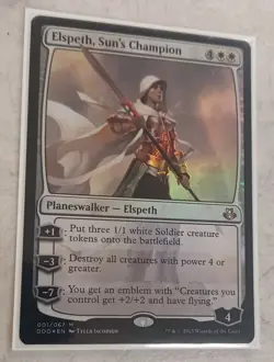 Ultra Pro MTG Magic The Gathering - Elspeth vs Kiora Duel Deck Box With Cards - Image 4