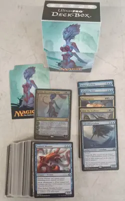 Ultra Pro MTG Magic The Gathering - Elspeth vs Kiora Duel Deck Box With Cards - Image 5