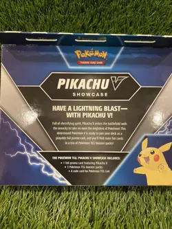 2022 Pokemon Pikachu V Showcase Includes Pikachu V Promo Card & 3 Booster Packs - Image 2