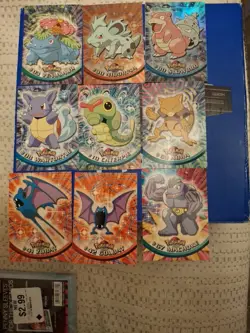 Pokemon Topps Cards Lot Of 9 - Image 1