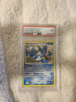 Pokemon Swampert Great Encounters Holo Rare Card 9/106 PSA 9 - Image 1