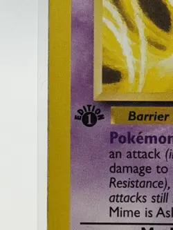 Pokemon TCG Jungle Mr. Mime 22/64 1st Edition Non-Holo Rare Card - Image 5