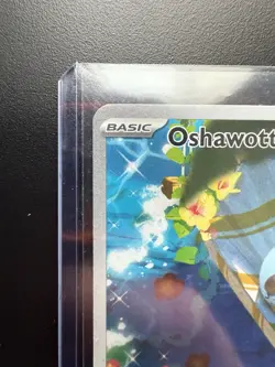 Pokemon TCG White Flare Oshawott Full Art Illustration Rare Card 105/086 - Image 4