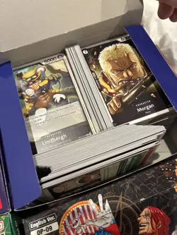 One Piece 2500 Cards Bulk Lot TCG Card Game 260 rares Op-08 through Op-14 - Image 5