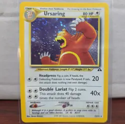 Ursaring - NO. 217 - Holo Rare - Neo Discovery - Japanese - Pokemon Card - NM/M - Image 2