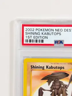 2002 Shining Kabutops 1st Edition PSA 10 Gem MT 108/105 Neo Destiny Pokemon Card - Image 3