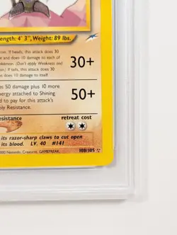 2002 Shining Kabutops 1st Edition PSA 10 Gem MT 108/105 Neo Destiny Pokemon Card - Image 5