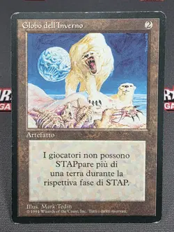 MTG ITALIAN Winter Orb- DAMAGED -3rd Edition (BB) Magic the Gathering Card - Image 1