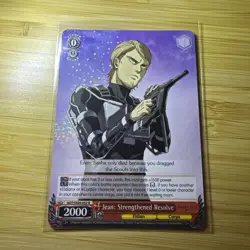 Attack on Titan Trading Card Weiss Schwarz AOT/SX04-052 R Foil Jean Kirschtein - Image 1