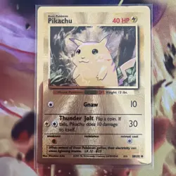 Pikachu - (Celebrations Metal Card) 058/102 Miscellaneous Cards & Products Holo - Image 1