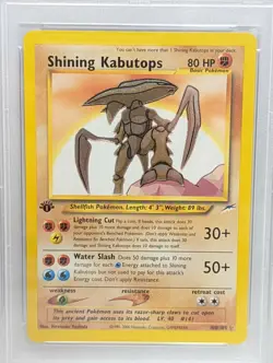 2002 Shining Kabutops 1st Edition PSA 10 Gem MT 108/105 Neo Destiny Pokemon Card - Image 2