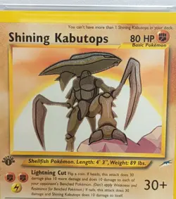 2002 Shining Kabutops 1st Edition PSA 10 Gem MT 108/105 Neo Destiny Pokemon Card - Image 3