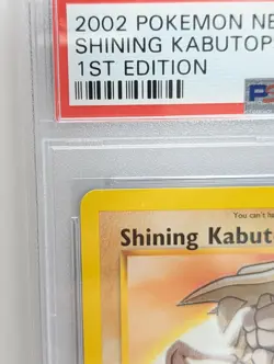 2002 Shining Kabutops 1st Edition PSA 10 Gem MT 108/105 Neo Destiny Pokemon Card - Image 4