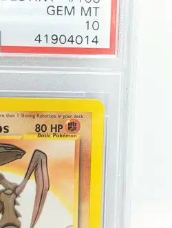 2002 Shining Kabutops 1st Edition PSA 10 Gem MT 108/105 Neo Destiny Pokemon Card - Image 5