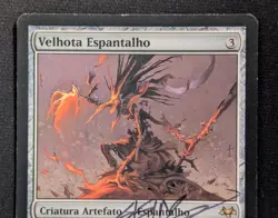 MTG PORTUGUESE Scarecrone- Signed -Eventide Magic the Gathering Card # 172 - Image 3