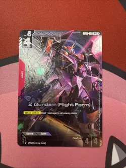 [ENGLISH] Gundam Card Game Xi Gundam (Flight Form) GD03-036 R+ Alt Art Foil - Image 1