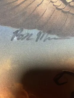 MTG Star City Game SCG Tour 2019 Star Crowned Angel Playmat signed by Jim Davis - Image 3