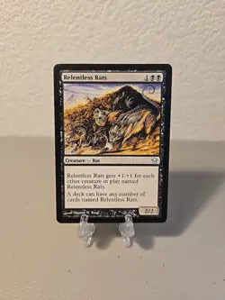 MTG Relentless Rats MP Fifth Dawn - Image 1