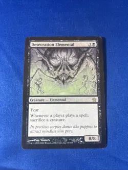 DESECRATION ELEMENTAL LP- Fifth Dawn mtg Magic fast shipping - Image 1