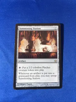 SUMMONING STATION MP Fifth Dawn mtg Magic fast shipping - Image 1