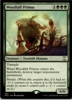Woodfall Primus R Commander: Streets of New Capenna 322 NM - Image 1