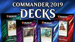 Magic the Gathering 2019 COMMANDER DECKS CASE Factory Sealed ALL 4 NEW MTG - Image 1