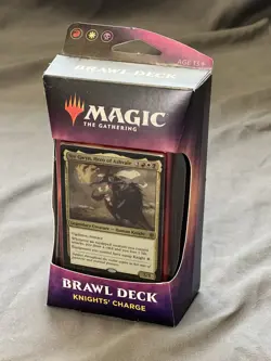 BRAWL DECK: KNIGHTS' CHARGE FACTORY SEALED! *THRONE OF ELDRAINE* - Image 1