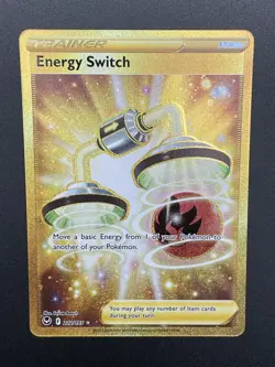 Energy Switch 212/195 Secret Rare SWSH12: Silver Tempest Pokemon TCG NM/M - Image 1