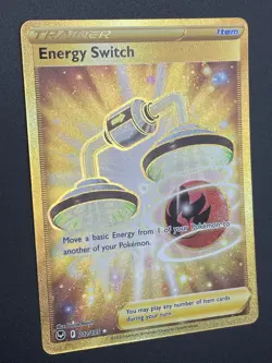 Energy Switch 212/195 Secret Rare SWSH12: Silver Tempest Pokemon TCG NM/M - Image 3