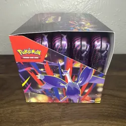 Pokemon TCG Mega Evolution Mini Tin Display 10 Tins Factory Sealed Full Set - Image 4