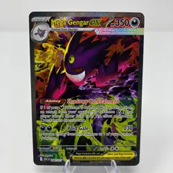 Pokemon TCG Mega Gengar Ex 284/217 Special Illustration Rare SIR Ascended Heroes - Image 1