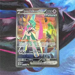 Pokemon Iron Valiant EX Special Illustration Rare Holo SV04 Paradox Rift 249/182 - Image 1