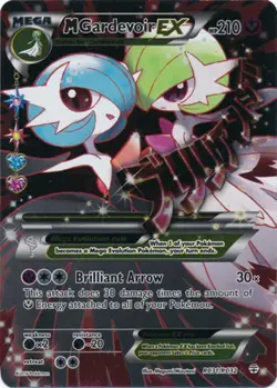 Moderately Played Mega-Gardevoir-EX - RC31/RC32 - Full Art Ultra Rare Pokemon Ge - Image 1