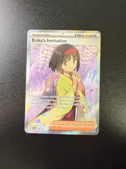 Pokemon Scarlet & Violet 151: Erika's Invitation 196/165 NM - Image 3