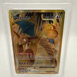 Pokemon PSA 8 NM-MT Dragonite EX 106/108 Evolutions FA Holofoil 2016 - Image 3